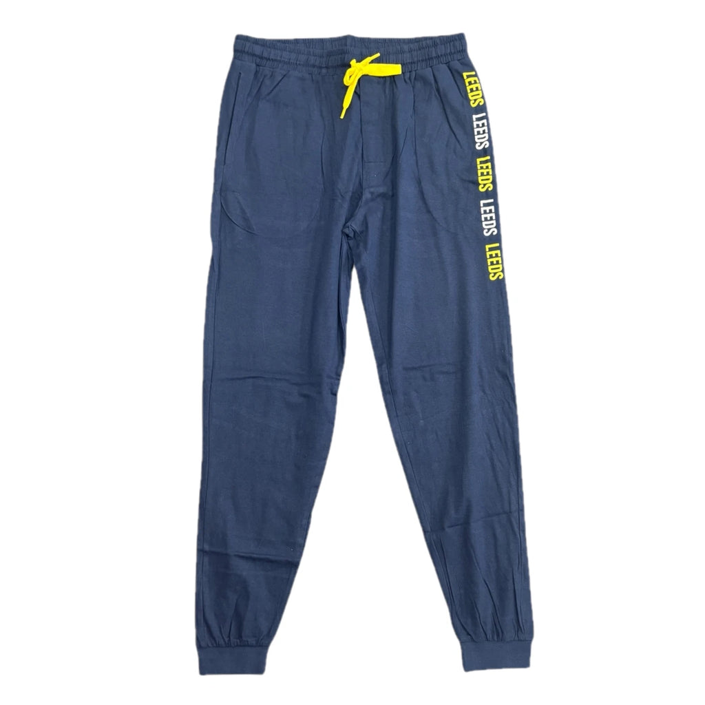 Leeds United Men's Pyjamas Football Chant PJ Set - New