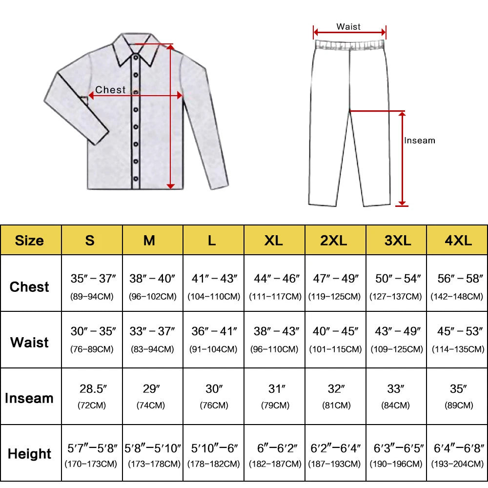Mens Silk Satin Pajamas Sets Long Sleeves Pajamas Sleepwear Nightwear Loungewear