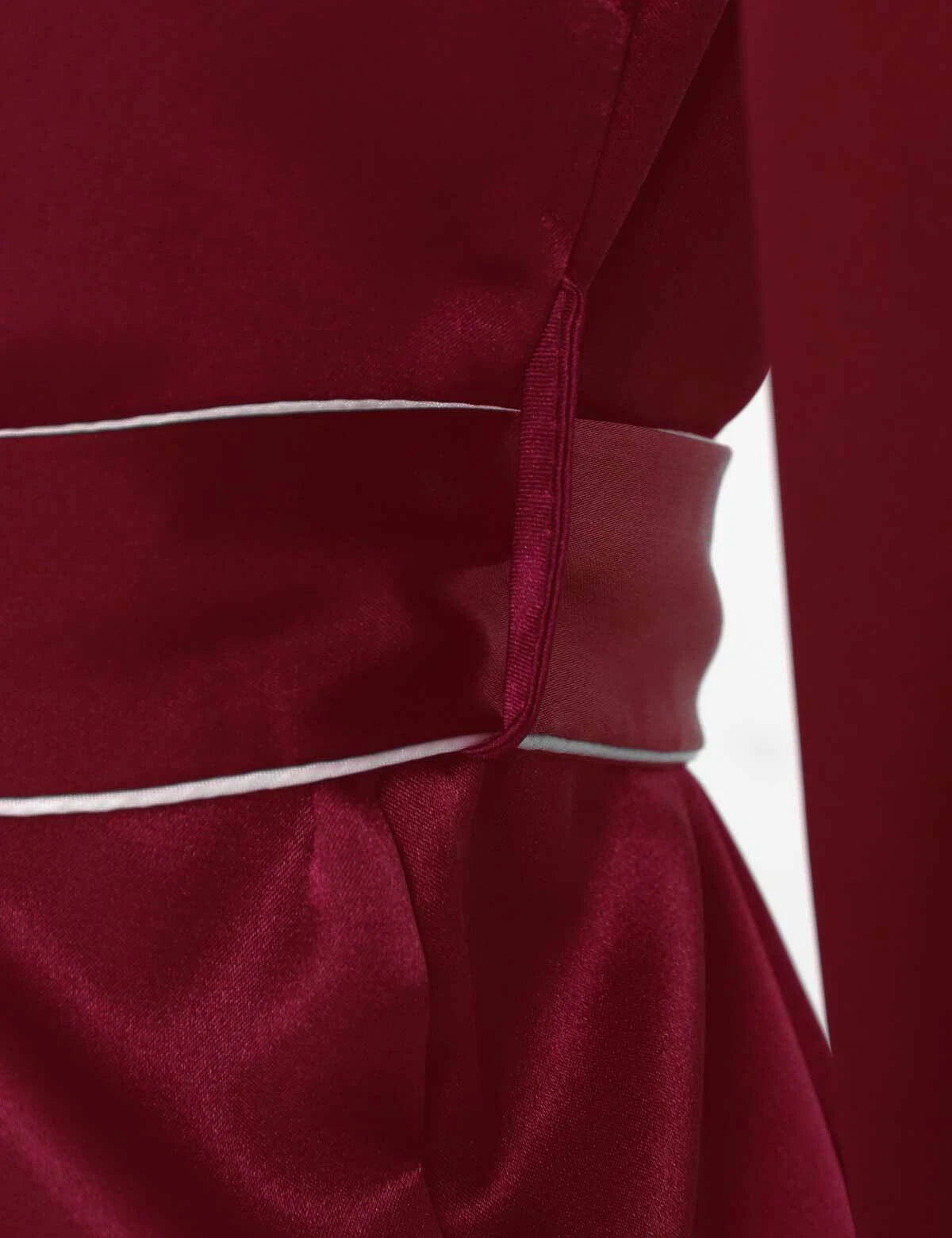 Men Silk Satin Pajamas Set Shirt Top Shorts Pants Long Robe Sleepwear Nightwear