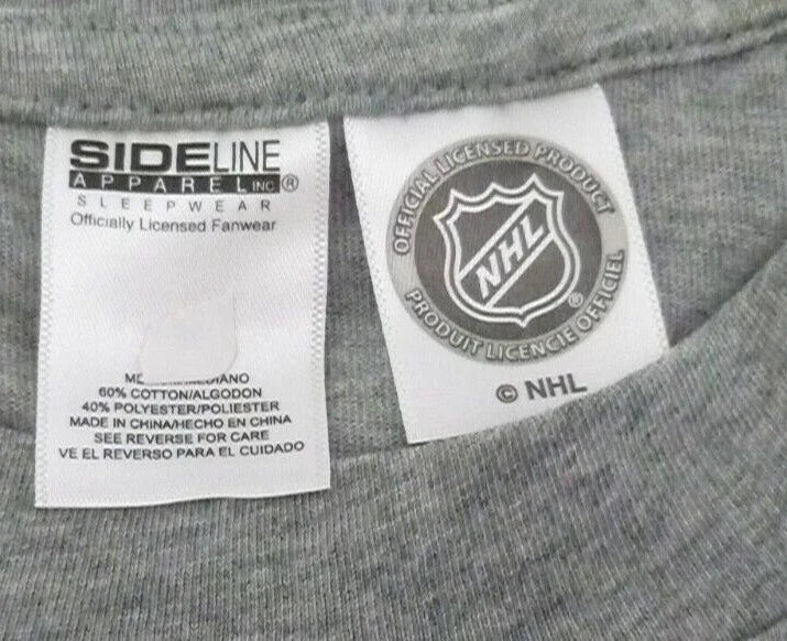 NEW Men's NHL Colorado Avalanche S/S Top and Flannel Pant PJ Set