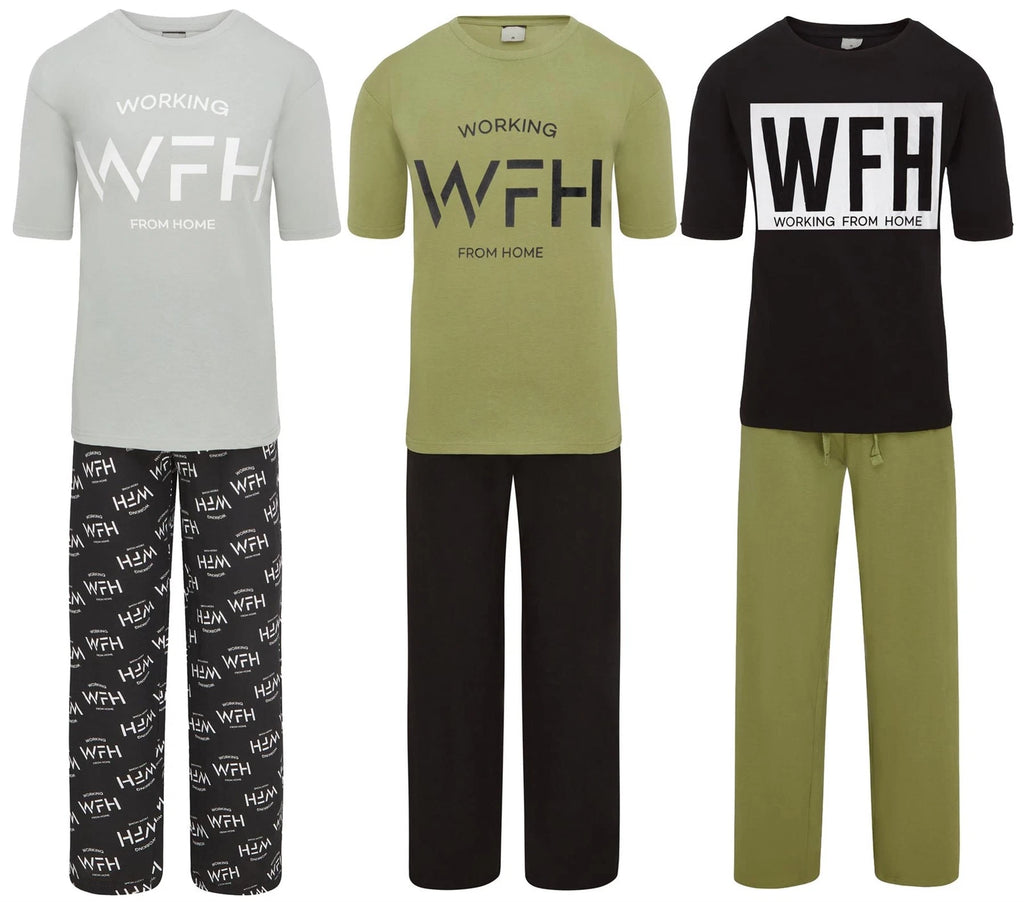 Mens Pyjamas Short Sleeve PJ'S  Loungewear Cotton Pockets REDUCED TO CLEAR!