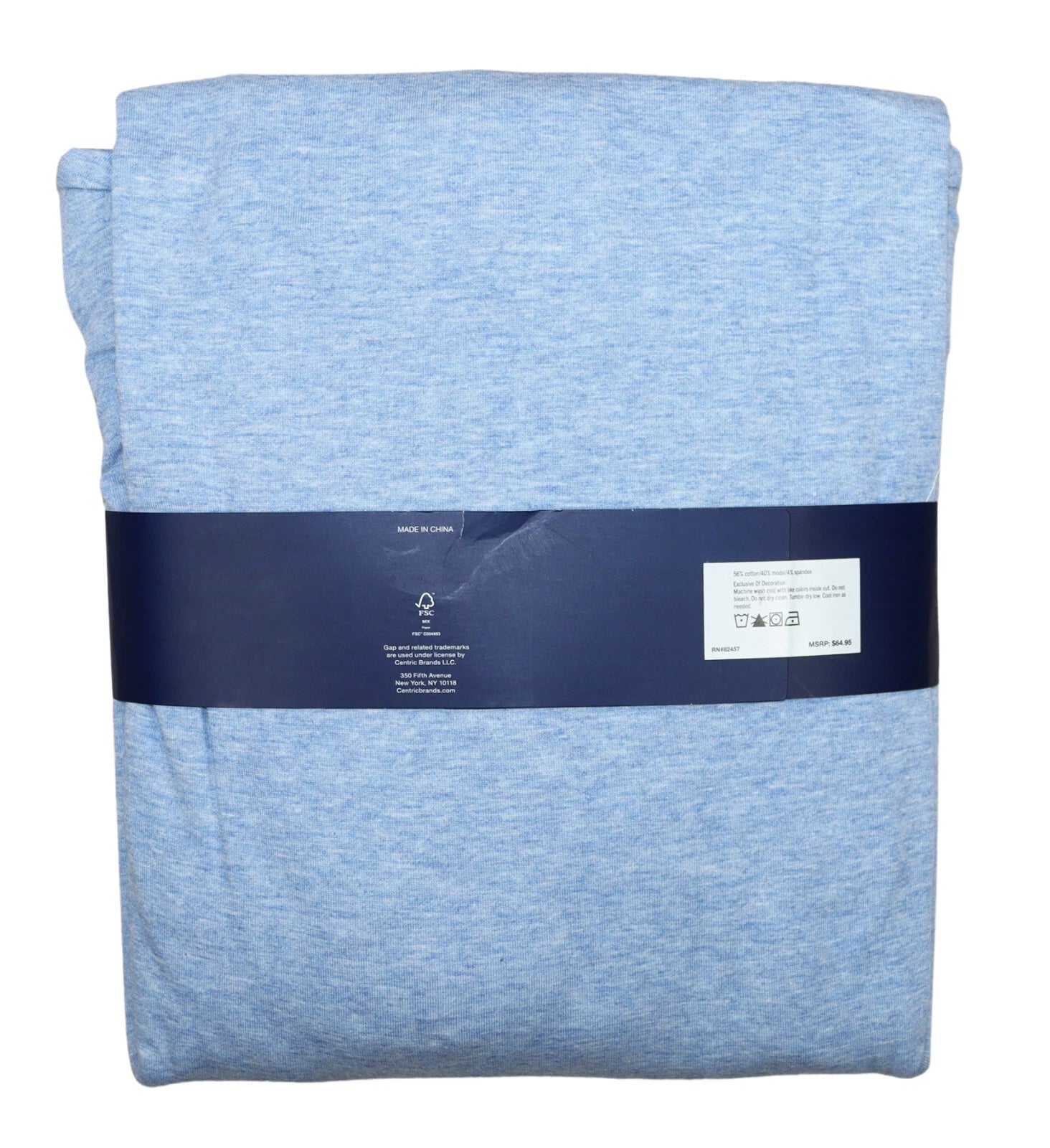 Gap Short Sleeve Henley Top & Shorts Solid Color Men's 2-Piece Pajama Set NWT