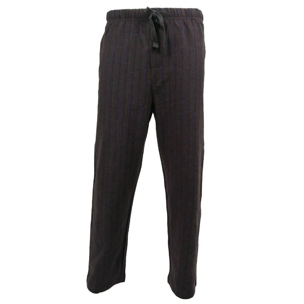 Mens Pyjamas Flannel/Brush Cotton Warm PJ Pyjama Set PJS Sizes S-4XL Nightwear