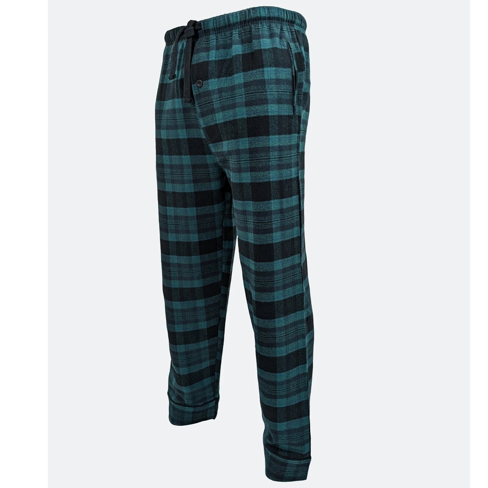 Mens Pyjamas Flannel/Brush Cotton Warm PJ Pyjama Set PJS Sizes S-4XL Nightwear