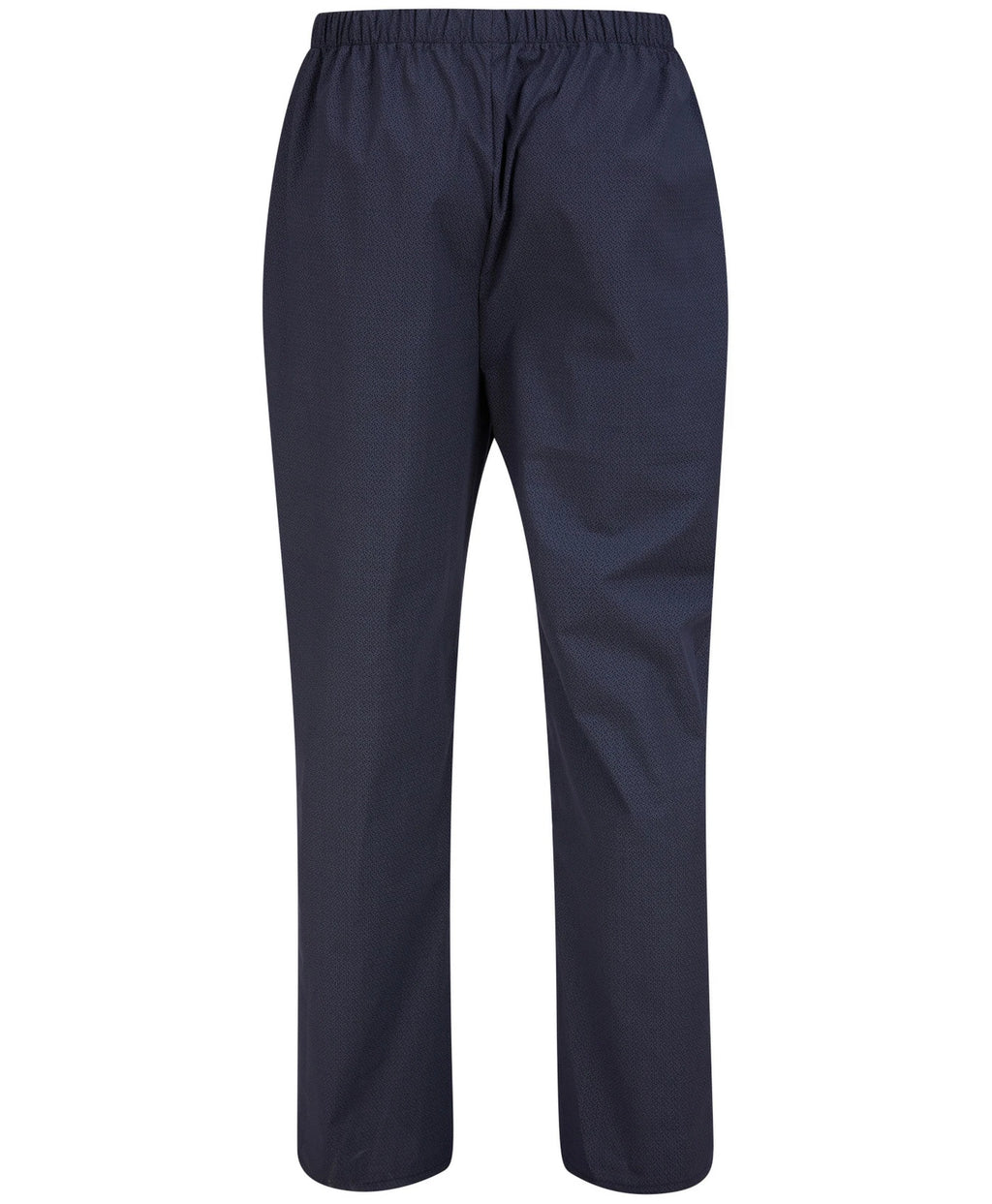 Walker Reid Mens Navy Geometric Leaf Pyjamas Traditional Long Sleeve Button PJs