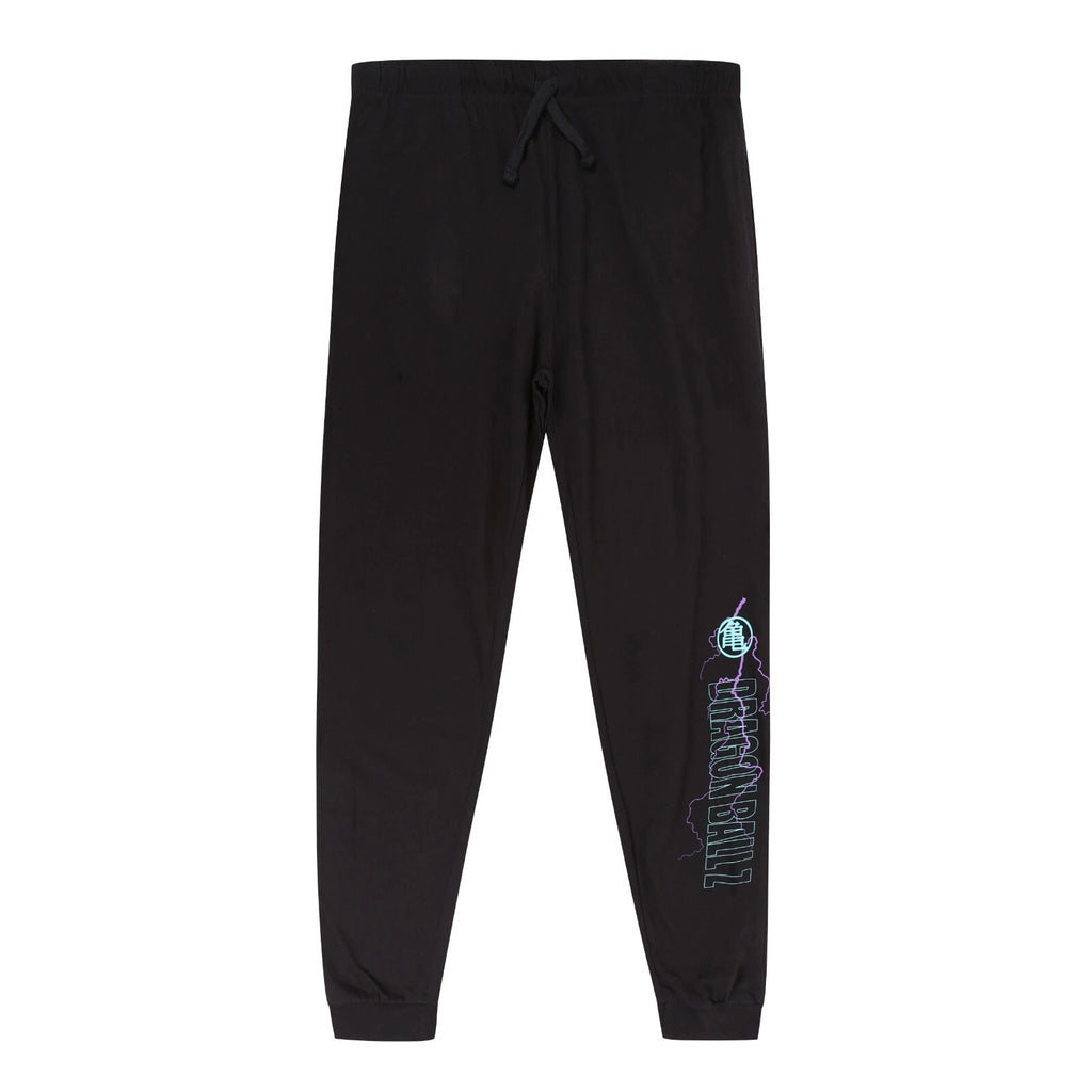 Mens Pyjamas DragonBall-Z Cuffed Hems Night Sleep Lounge Wear PJ Sets XS-2XL New