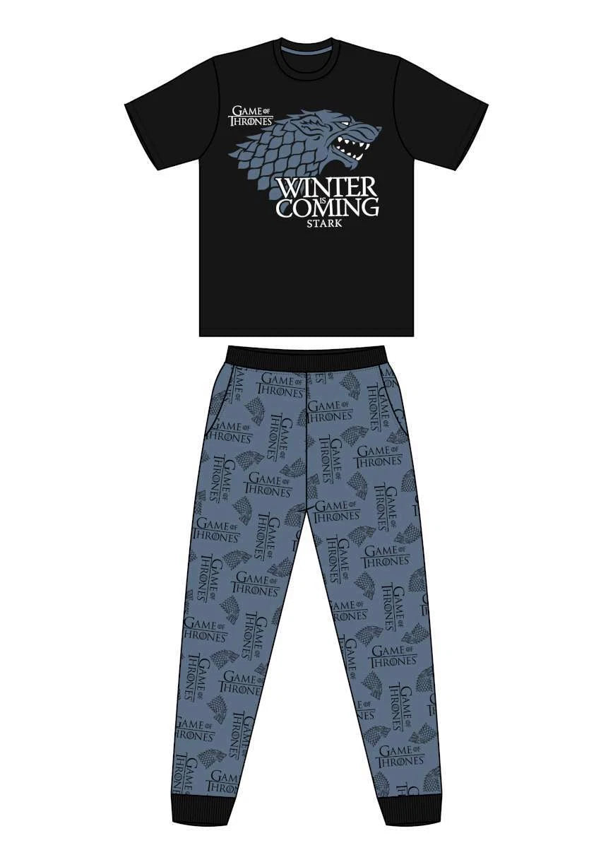 Mens Character Pyjamas Lounge Pants Batman Star Wars Animal Pjs Size S M L XL