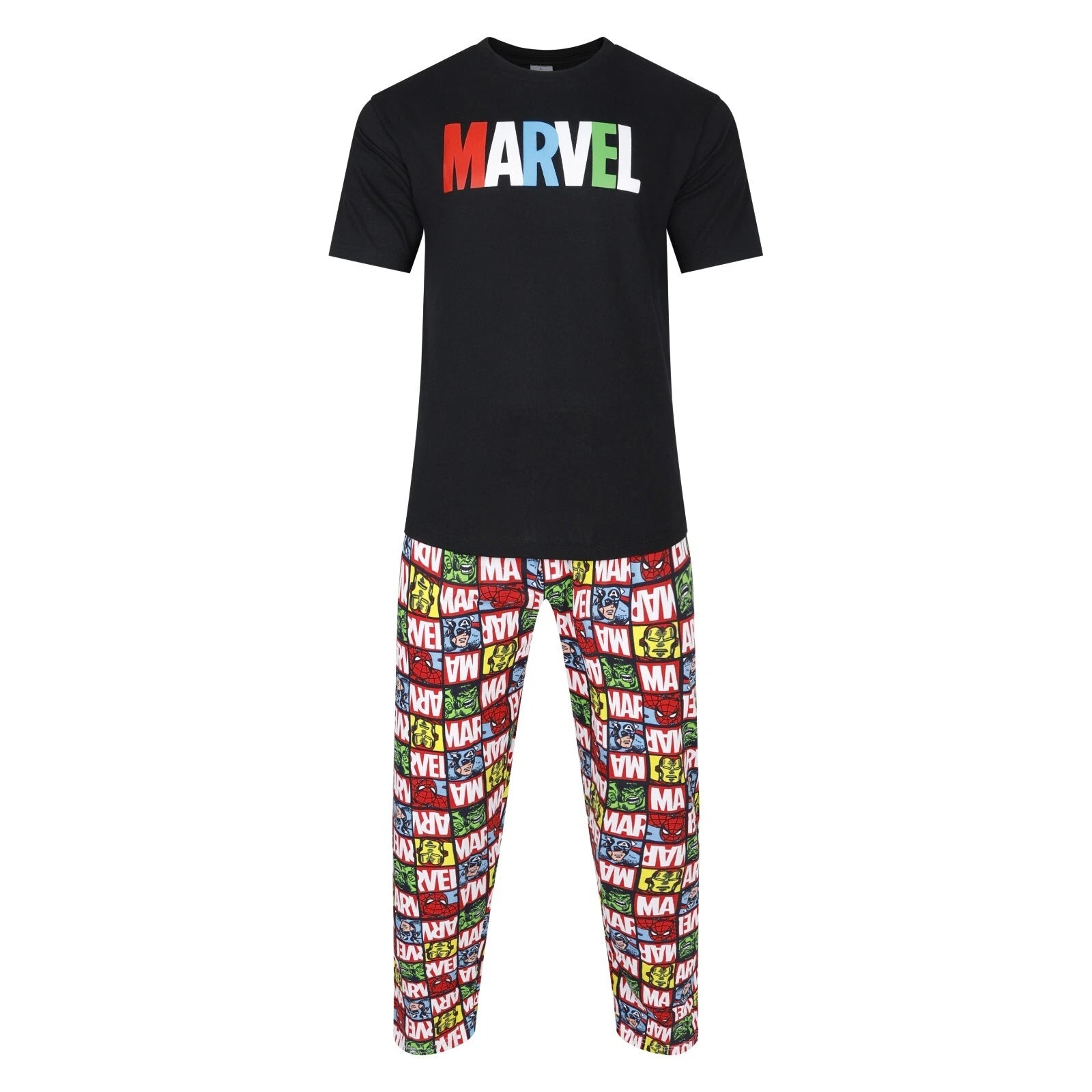 Mens Character Pyjamas S to XXL Cartoon Night Sleep Lounge PJ Sets Xmas Novelty