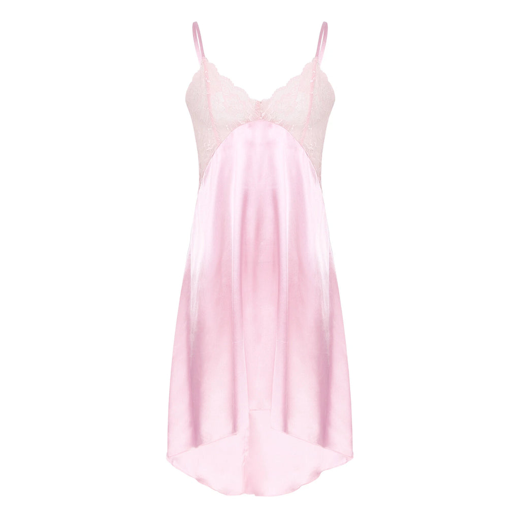 Mens Sissy Nightdress Pajamas Crossdress Nightwear Lingerie Set Sleepwear