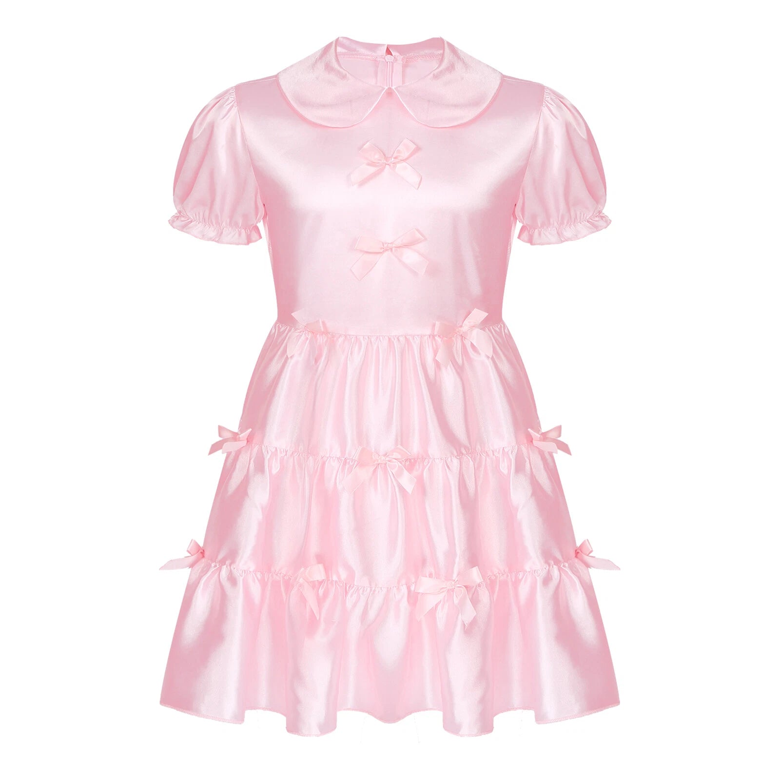 Mens Sissy Nightdress Pajamas Crossdress Nightwear Lingerie Set Sleepwear