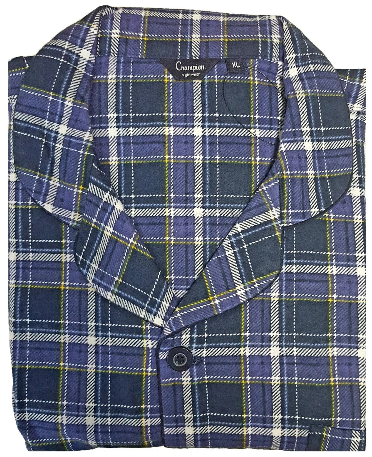 MEN'S WARM TRADITIONAL PYJAMA SET BRUSHED 100% COTTON PJ'S SIZES VARIOUS PATTERN