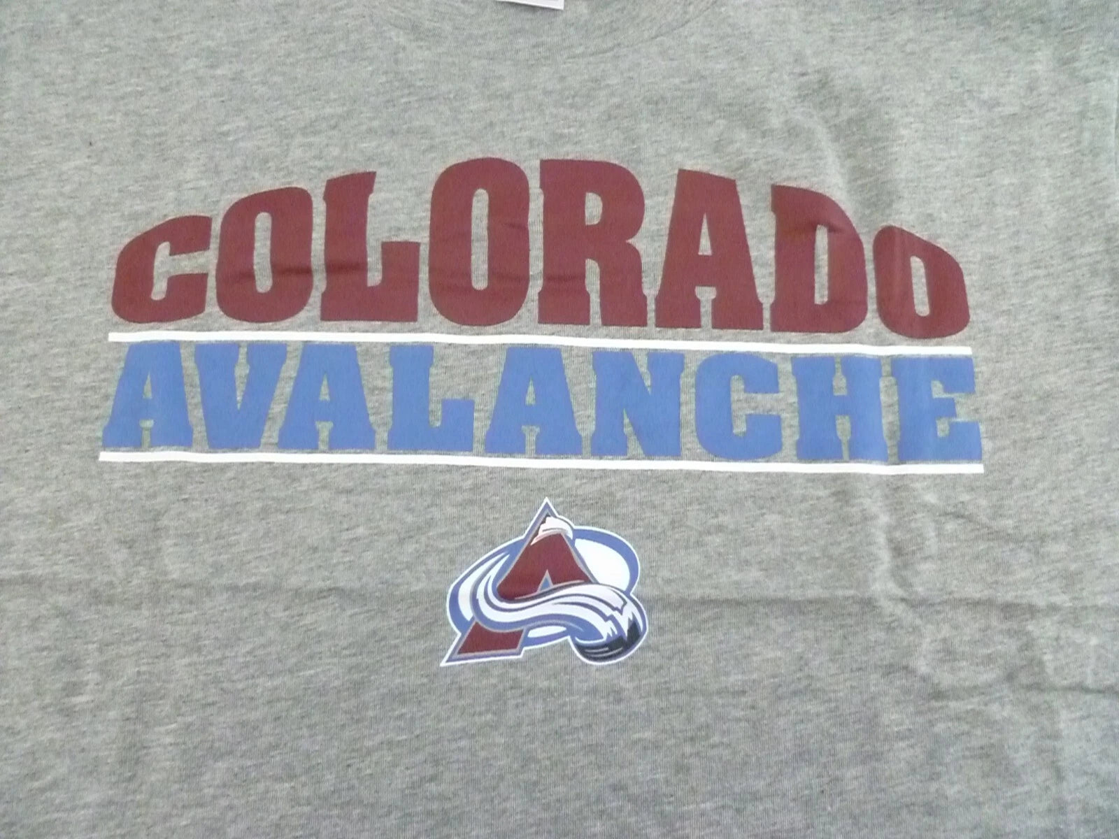 NEW Men's NHL Colorado Avalanche S/S Top and Flannel Pant PJ Set