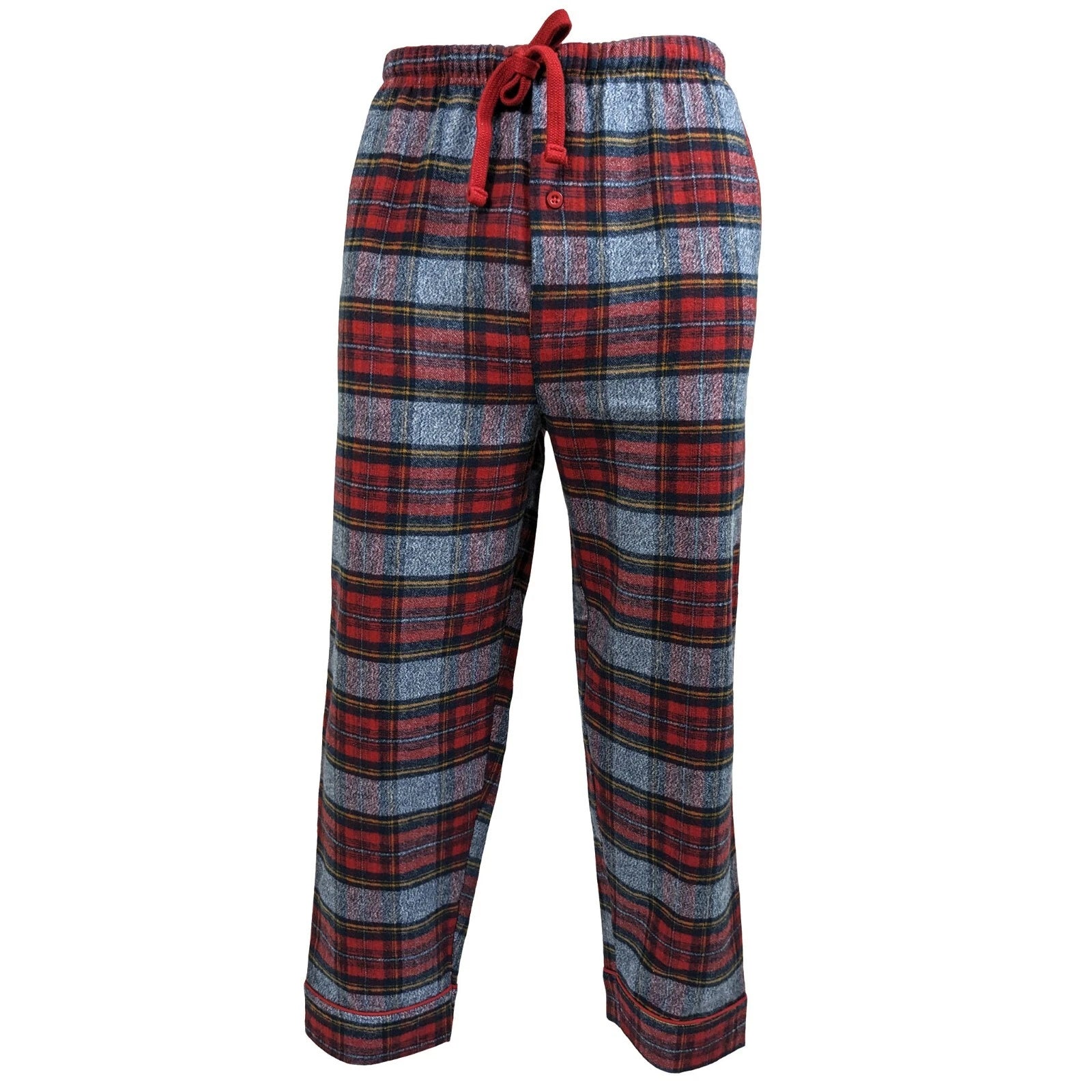 Mens Pyjamas Flannel/Brush Cotton Warm PJ Pyjama Set PJS Sizes S-4XL Nightwear