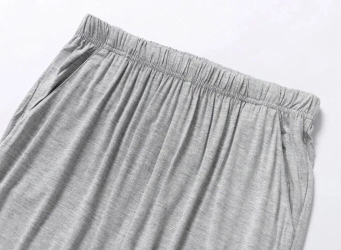 Modal Pajama Pants Thin Men's  Summer Homewear Long Trousers Men's Home Pants