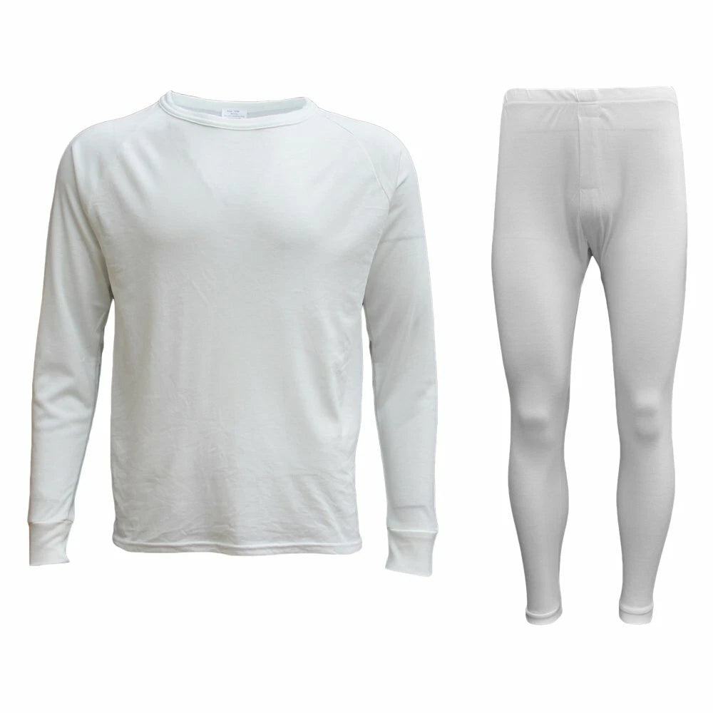 Mens Womens 2PCS SET Merino Wool Top Pants Thermal Leggings Long Johns Underwear
