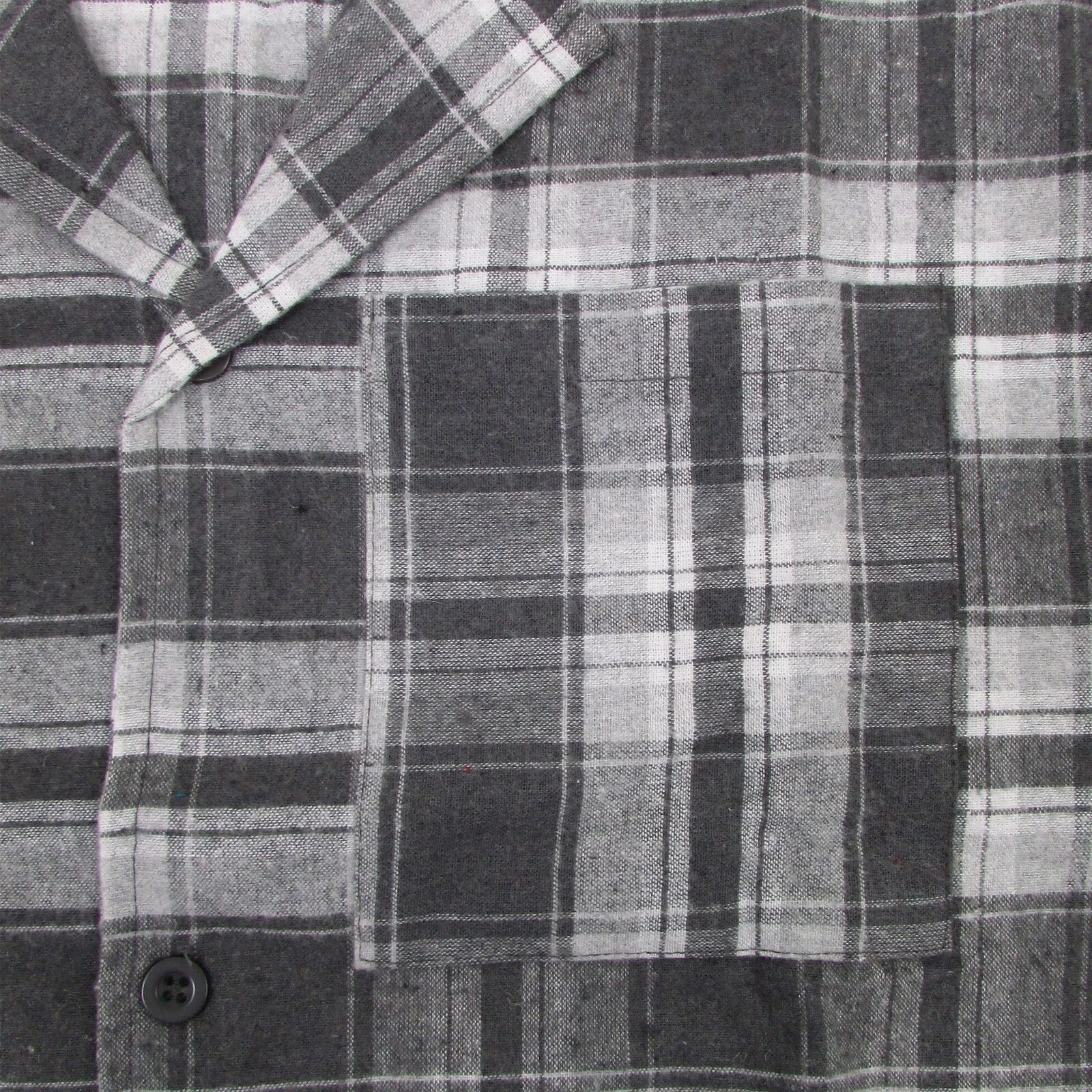 Mens Pyjamas Flannel Brushed Cotton Check Stripe Pyjama Set PJS Sizes S  2XL 3XL