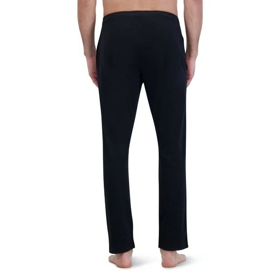 Hanes Men's Comfortsoft Jersey Short Sleeve Crew & Knit Pajama Pants Set: S-XL