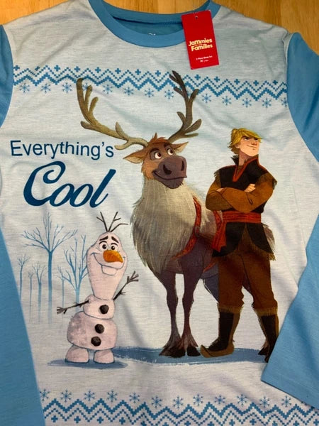 New Men’s Disney Frozen 2 Winter PJ Set—Olaf,Sven sayEverything’s Cool-SzM or L*