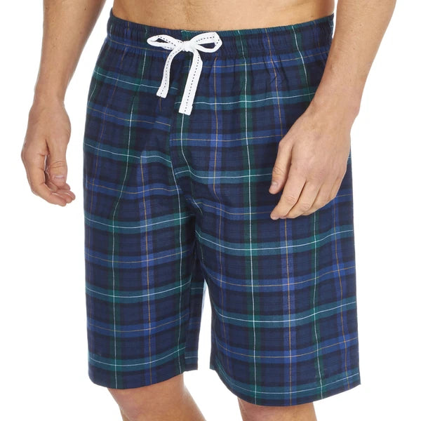 Cargo Bay Mens Cotton Blend Short Woven Lounge Set