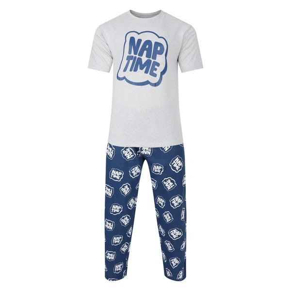 Mens Character Pyjamas S to XXL Cartoon Night Sleep Lounge PJ Sets Xmas Novelty