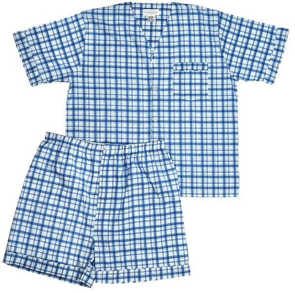 Men's 2PC Comfort Zone Short Sleeve/Short Leg Pajama Set