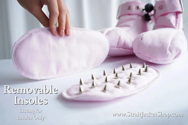 Removable Spiked Insoles for Booties (Insoles only)