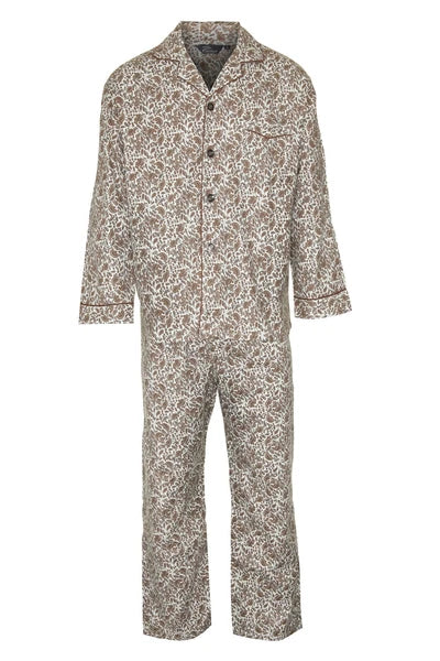 Mens Champion Paisley Brushed Cotton Pyjama Set Sizes S up to 3XL