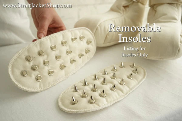 Removable Spiked Insoles for Booties (Insoles only)