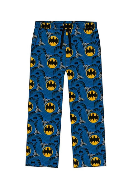 Mens Character Pyjamas Lounge Pants Batman Star Wars Animal Pjs Size S M L XL