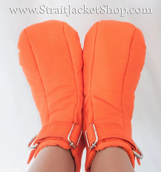 Restraining Booties - Soft Padded Booties / Bondage