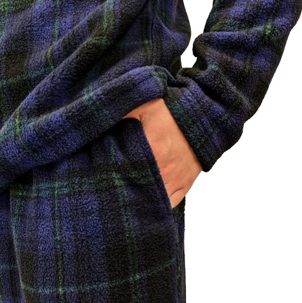 Men's Pyjama Set Fairisle Comfort Fleece Design PJS Soft Warm 2 PC S-4XL L/S PJ