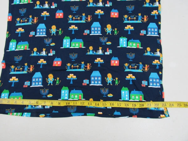 Target Mens Blue 2-Piece Long-Sleeve Lion Pajama Set