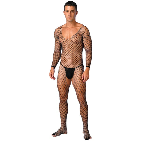 Mens Pyjama Set Nightdress Sleep Shirt Long Robe + Cotton Sleep Cap Night-