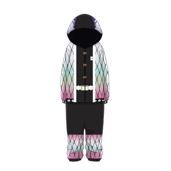 Demon Slayer Kimetsu no Yaiba Pajamas Jumpsuit Cosplay Kamado Tanjirou Sleepwear