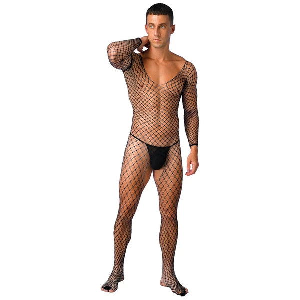 Mens Pyjama Set Nightdress Sleep Shirt Long Robe + Cotton Sleep Cap Night-