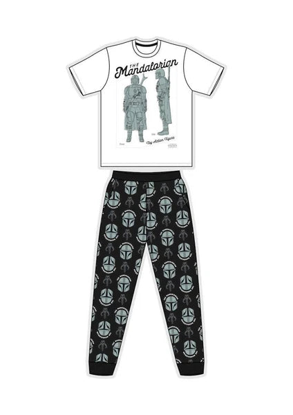 Mens Character Pyjamas Lounge Pants Batman Star Wars Animal Pjs Size S M L XL