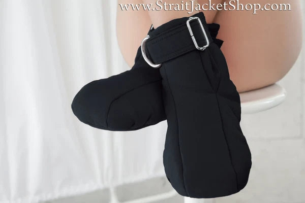 Restraining Booties - Soft Padded Booties / Bondage