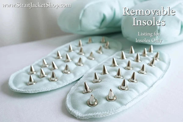 Removable Spiked Insoles for Booties (Insoles only)