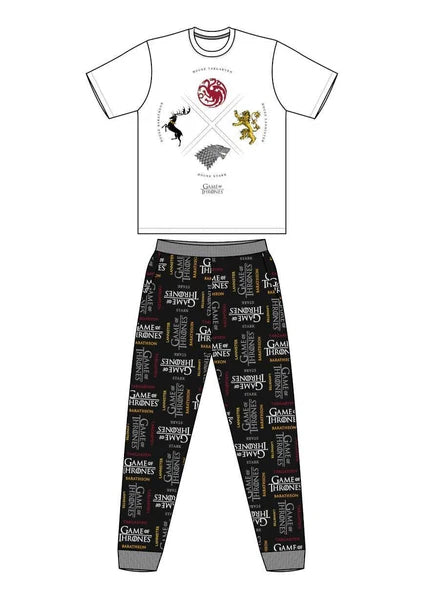 Mens Character Pyjamas Lounge Pants Batman Star Wars Animal Pjs Size S M L XL