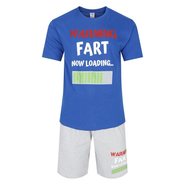 Mens Short Pyjamas Funny Novelty PJ Sets Night Sleep Lounge Wear L XL XXL New