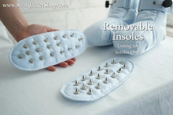 Removable Spiked Insoles for Booties (Insoles only)