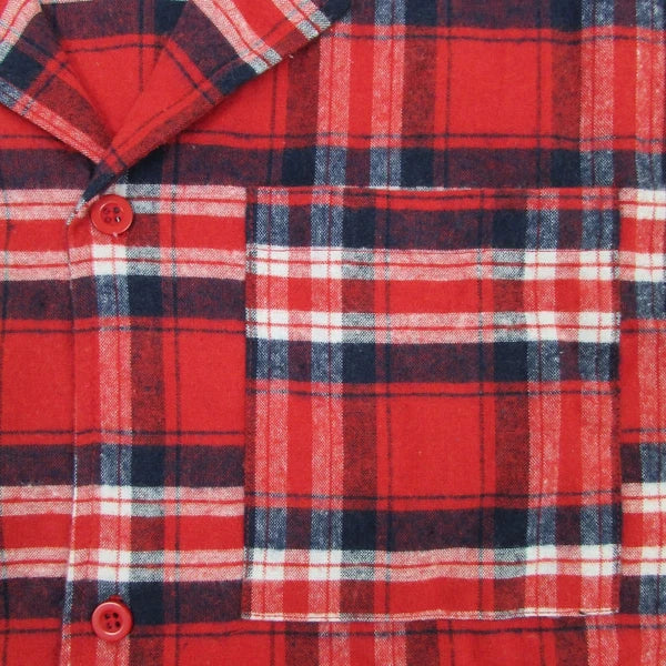 Mens Pyjamas Flannel/Brush Cotton Warm PJ Pyjama Set PJS Sizes S-4XL Nightwear