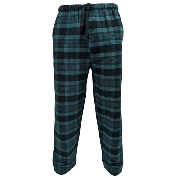 Mens Pyjamas Flannel/Brush Cotton Warm PJ Pyjama Set PJS Sizes S-4XL Nightwear