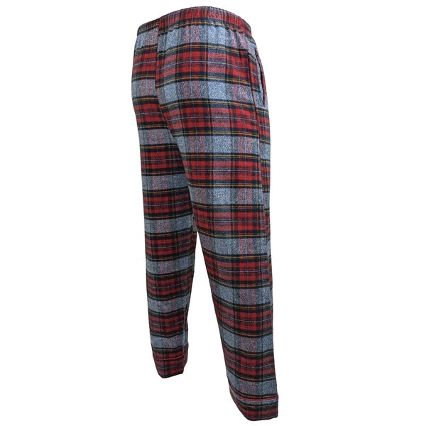 Mens Pyjamas Flannel/Brush Cotton Warm PJ Pyjama Set PJS Sizes S-4XL Nightwear
