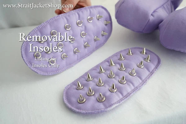 Removable Spiked Insoles for Booties (Insoles only)