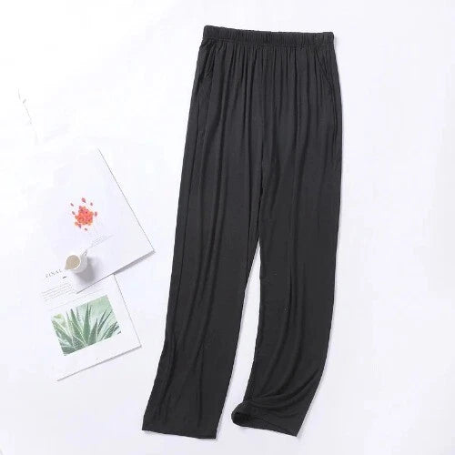 Modal Pajama Pants Thin Men's  Summer Homewear Long Trousers Men's Home Pants