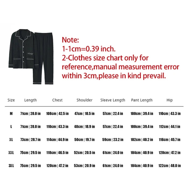 Mens Check Pyjama Long Sleeve Top Trouser Cotton Nightwear Lounge Wear Pyjamas