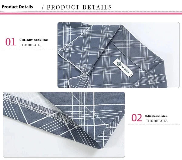 Men's Pajamas Spring Fall Winter Home Wear Sleepwear 2 Piece Set Loungewear