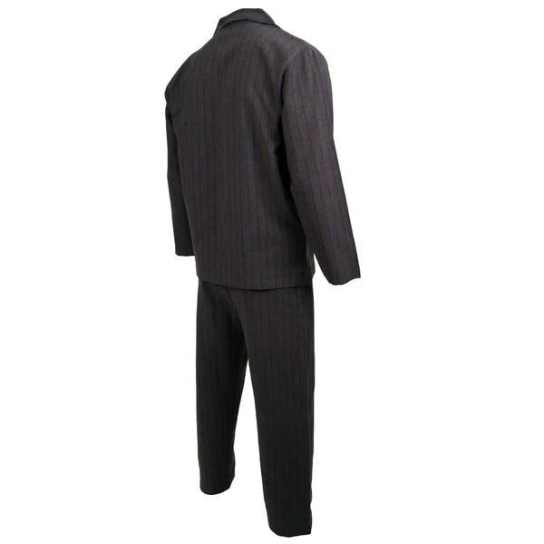 Mens Pyjamas Flannel/Brush Cotton Warm PJ Pyjama Set PJS Sizes S-4XL Nightwear