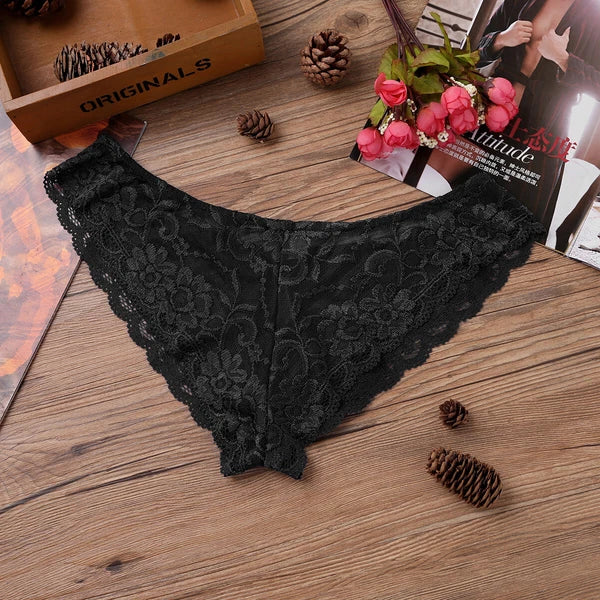 Men Ruffled Lingerie Set Cami Straps Bandeau Bra Thong 2Pcs Crossdresser Pajamas